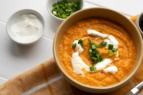 Tandoori vegetarian starters served in Gowanbrae